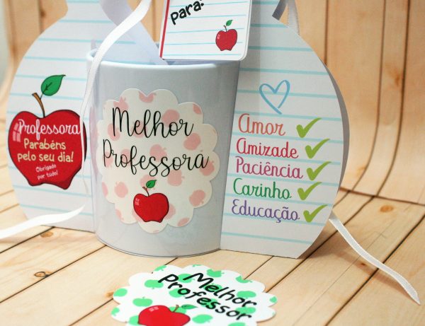 Arquivo de Corte - Dia dos Professores (Embalagem de Caneca) - Imagem 5